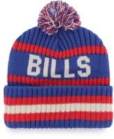 Men's Royal Buffalo Bills Legacy Bering Cuffed Knit Hat with Pom