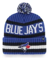 Men's Royal Toronto Blue Jays Bering Cuffed Knit Hat with Pom