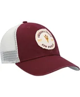 Men's Maroon Arizona State Sun Devils Howell Mvp Trucker Snapback Hat