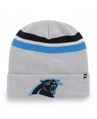 Men's Gray Carolina Panthers Monhegan Cuffed Knit Hat