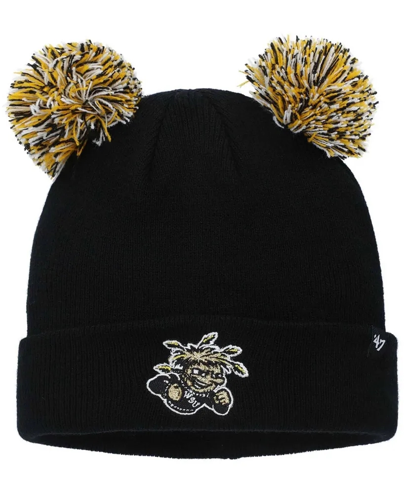 Youth '47 College Navy Seattle Seahawks Boondock Cuffed Knit Hat with Pom