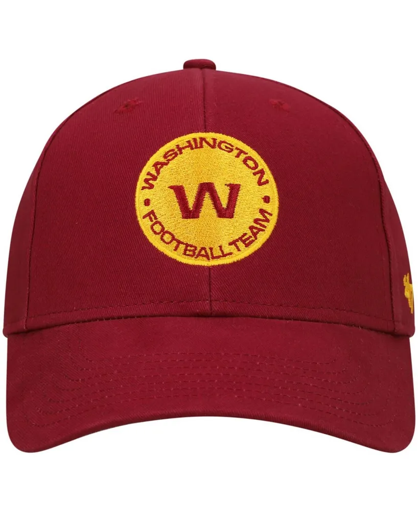 Boys Burgundy Washington Football Team Team Basic Mvp Adjustable Hat