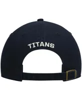 Women's Navy Tennessee Titans Finley Clean Up Adjustable Hat