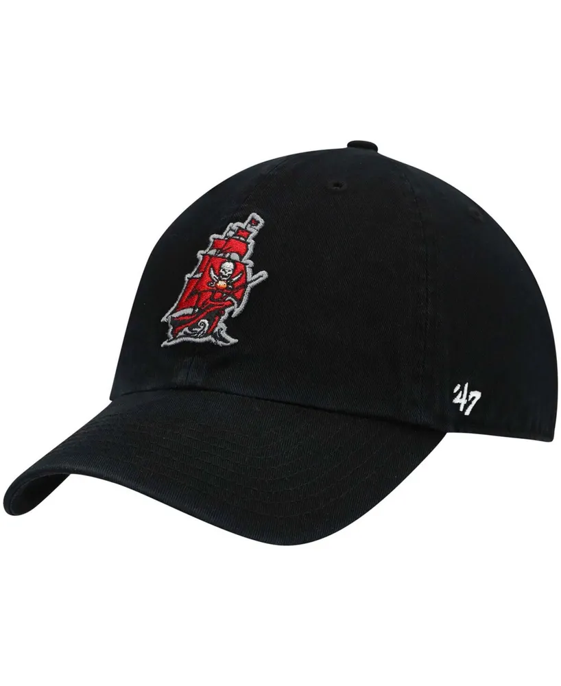 Men's Black Tampa Bay Buccaneers Clean Up Alternate Adjustable Hat