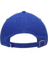 Boys Royal Texas Rangers Team Logo Clean Up Adjustable Hat