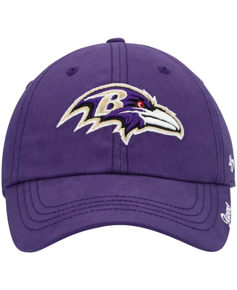Women's Purple Baltimore Ravens Miata Clean Up Secondary Adjustable Hat
