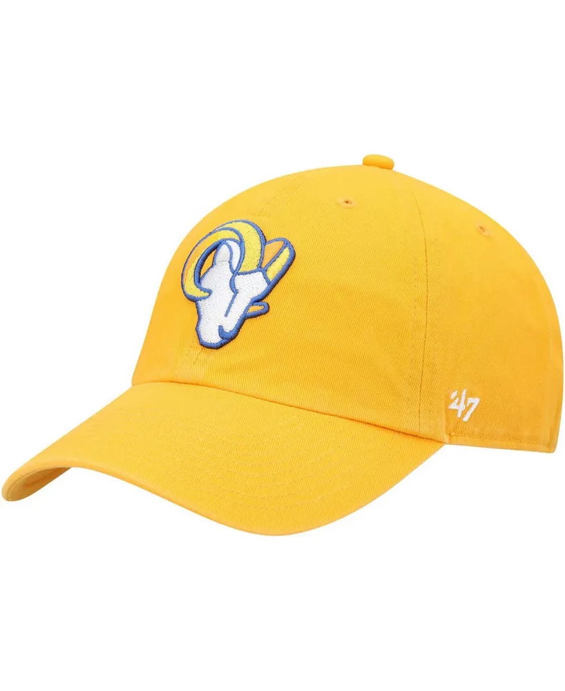 Men's Gold-Tone Los Angeles Rams Secondary Clean Up Adjustable Hat - Gold