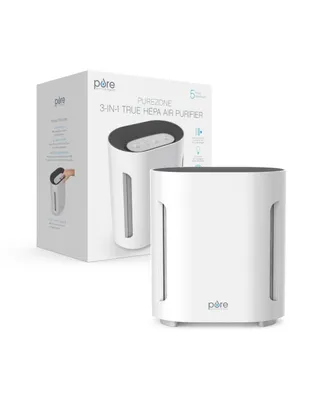 Pure Enrichment True Hepa Air Purifier with Uvc Light for Medium Rooms