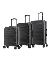InUSA Trend Lightweight Hardside Spinner Luggage Set, 3 piece