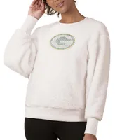 Women's White Green Bay Packers Milestone Tracker Pullover Sweatshirt