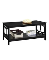 Omega Coffee Table with Shelf