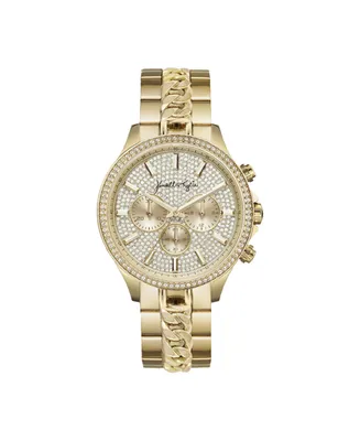 iTouch Women's Kendall + Kylie Holiday Singles Gold-Tone Metal Bracelet Watch - Gold