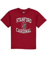 Big Boys and Girls Cardinal Stanford Circling Team Jersey T-shirt