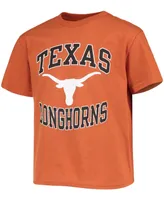 Big Boys Champion Texas Orange Texas Longhorns Circling Team Jersey T-shirt