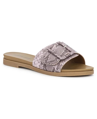 Olivia Miller Women's Carmen Slide Slippers