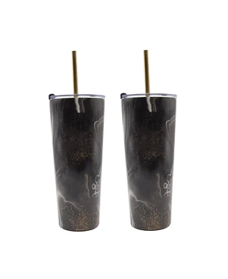 Thirstystone by Cambridge oz Insulated Straw Tumblers Set