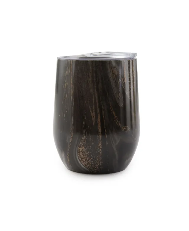 True Sip & Go Stemless Wine Tumbler - Silver