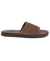 Anthony Veer Men's Miami Suede Comfort Slip On Slides