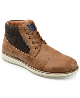 Vance Co. Men's Jones Cap Toe Ankle Boots