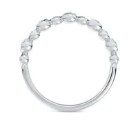 Portfolio by De Beers Forevermark Diamond Bezel Band (3/8 ct. t.w.) in 14k White Gold