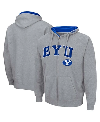 Colosseum Men's Byu Cougars Arch Logo 3.0 Full-Zip Hoodie