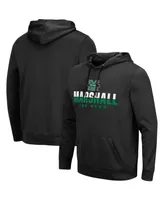 Men's Black Marshall Thundering Herd Lantern Pullover Hoodie