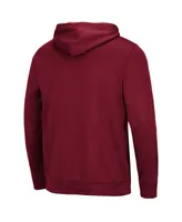 Men's Garnet Florida State Seminoles Slash Stack 2.0 Pullover Hoodie