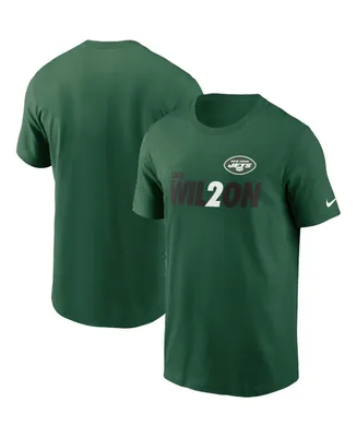 Men's Zach Wilson Green New York Jets Player Graphic T-shirt