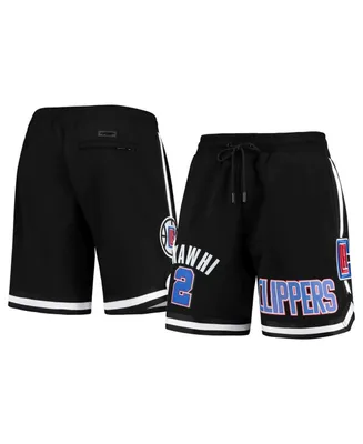 Men's Kawhi Leonard Black La Clippers Player Shorts