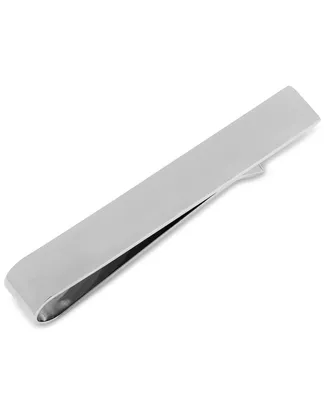 Cufflinks Inc. Ox and Bull Trading Co. Stainless Steel Engravable Tie Bar - Silver