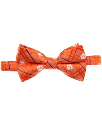 Men's Orange Clemson Tigers Oxford Bow Tie