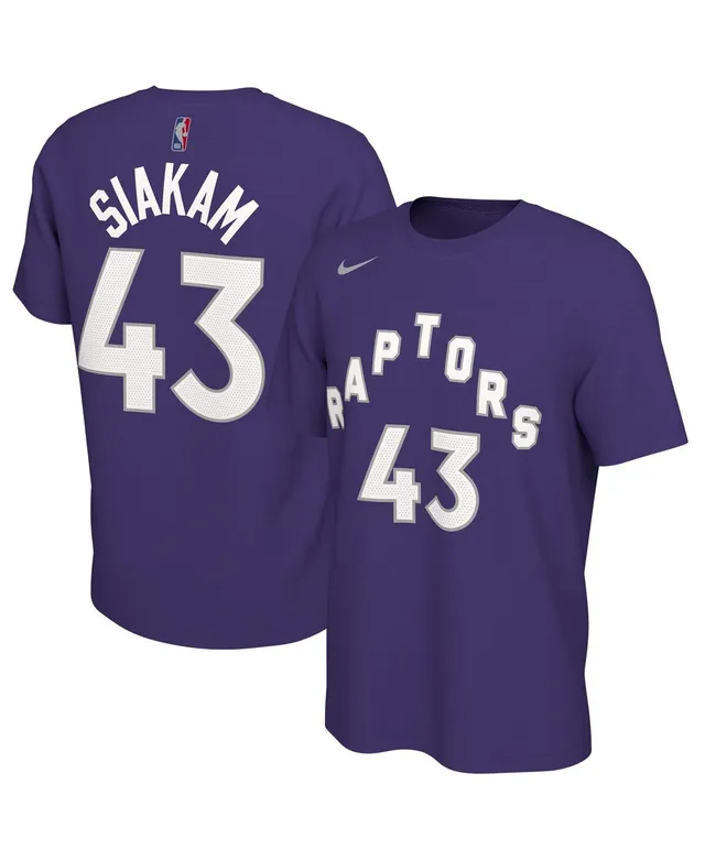 Nike Youth Nike Pascal Siakam Black/Purple Toronto Raptors - 2020/21  Swingman Jersey Earned Edition