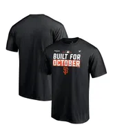 Men's Black San Francisco Giants 2021 Postseason Locker Room T-shirt