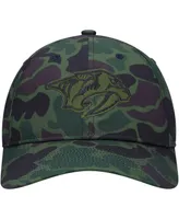 Men's Camo Nashville Predators Locker Room Slouch Adjustable Hat