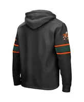 Colosseum Men's Miami Hurricanes 2.0 Lace-Up Logo Pullover Hoodie