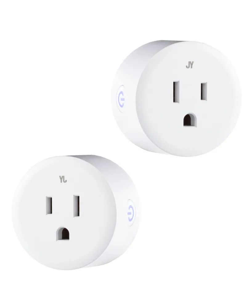 Smart Plug - Wi-Fi Remote App Control for Lights Appliances, Set of 2