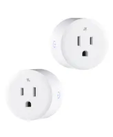 Smart Plug - Wi-Fi Remote App Control for Lights Appliances, Set of 2