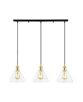 Kiawah Island 3-Light Contemporary Modern Led Pendant