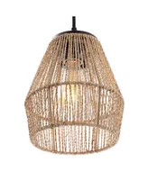 Ibiza Island 3-Light Bohemian Coastal Led Pendant