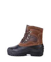 Polar Armor Men's All-Weather Suede Snow Boots