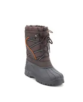 Polar Armor Men's All-Weather No-Tie Lace Snow Boots