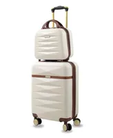 Jewel Carry-on Cosmetic Luggage, Set of 2