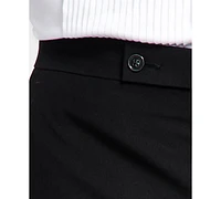 Alfani Men's Classic-Fit Stretch Black Tuxedo Pants, Created for Macy's