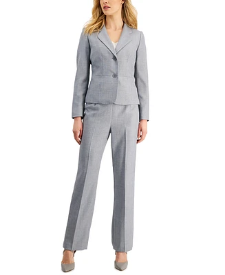 Le Suit Women's Notch-Collar Pantsuit, Regular & Petite