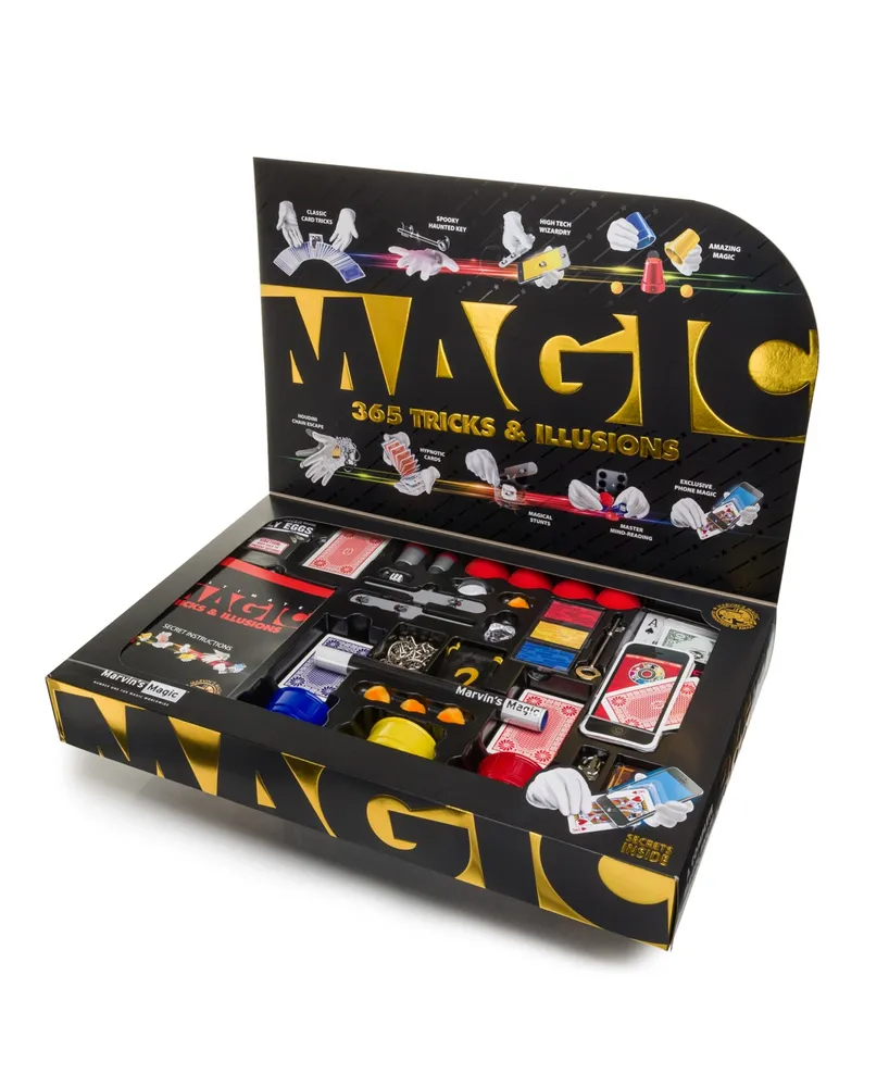 Ultimate Magic Tricks and Illusions 365 Set, 35 Pieces