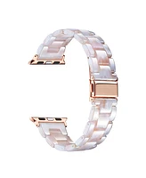 Posh Tech Claire Blush Tortoise Resin Link Band for Apple Watch, 38mm-40mm