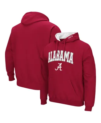 Men's Crimson Alabama Tide Arch Logo 3.0 Pullover Hoodie