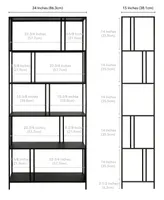 Ernest 34" Wide Bookcase