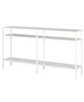 Sivil 55" Console Table with Shelves