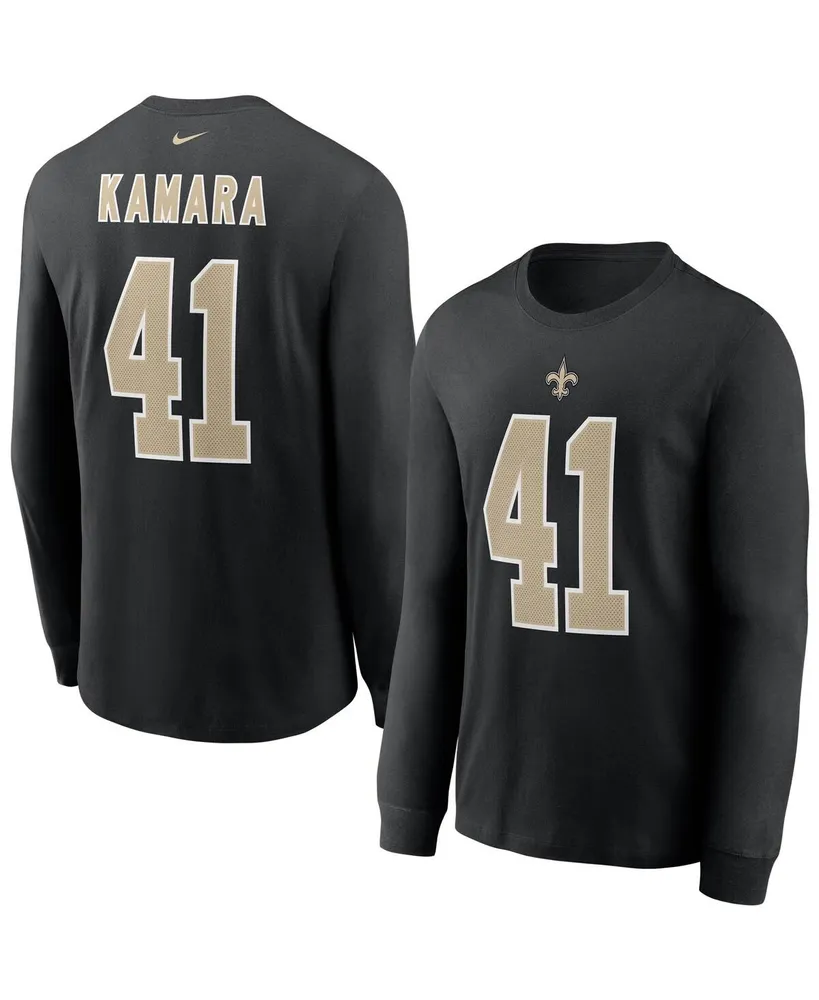 Nike Men's New Orleans Saints Alvin Kamara Game Jersey Black XL